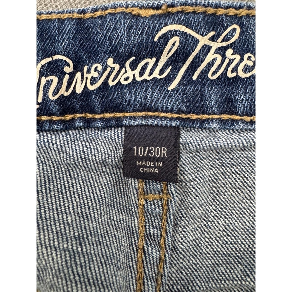 Universal Thread Distressed Straight Leg Jeans - image 7